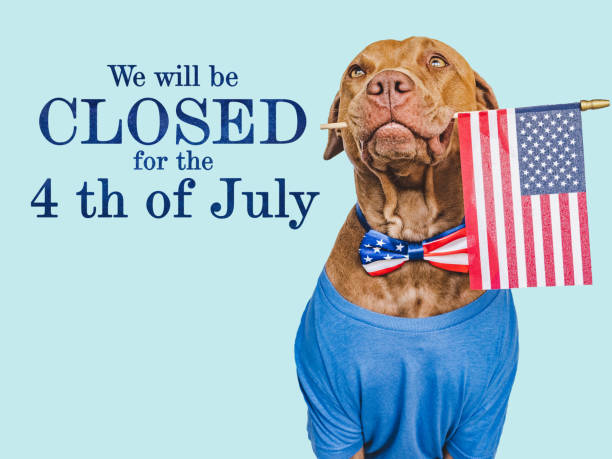 istock Signboard We will be closed for the 4th of July 1496631482