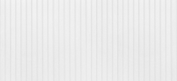 panoramic white metal siding fence striped background