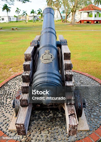 istock Spanish cannon - Spanish Steps, Hagatna, Guam 1496641672