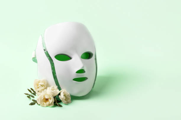 istock LED facial mask 1496641840