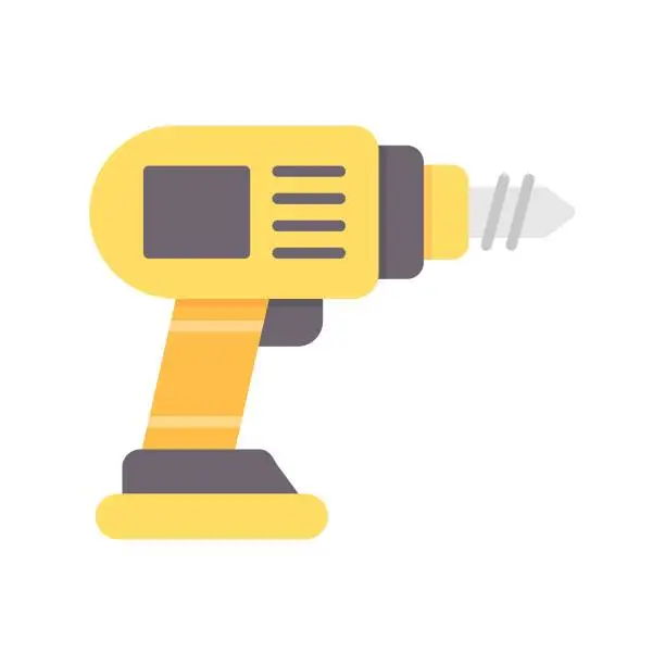 Vector illustration of Drilling Icon
