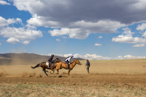 Russia, Republic of Buryatia, Ivolgynsky District, near Yangaazhin Datsan Buddhist Temple