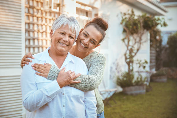 istock Daughter spending time with her mom outdoors 1496654486