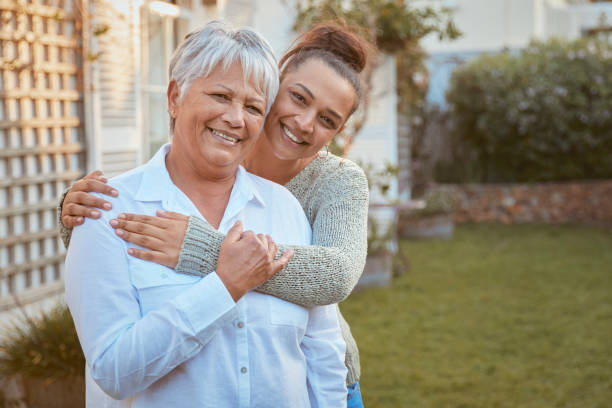 istock Daughter spending time with her mom outdoors 1496654517