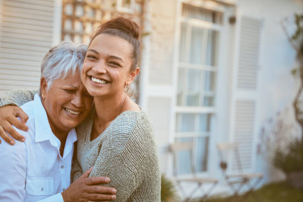 istock Daughter spending time with her mom outdoors 1496655233