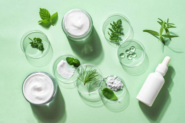 istock Organic skin care cosmetic products 1496668491