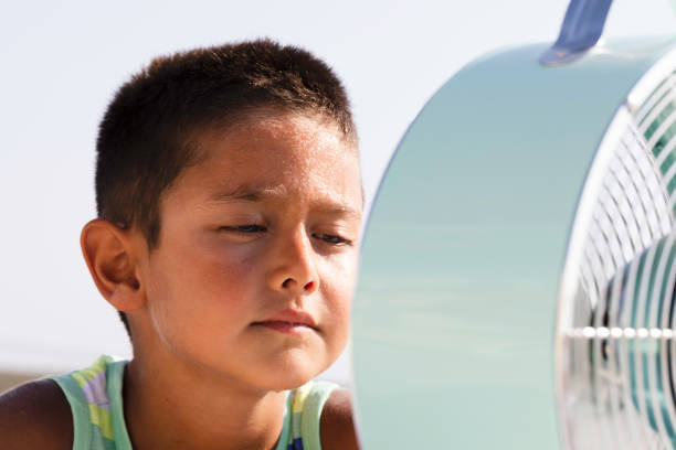 istock Little child during summer heat looking for refreshment 1496675559