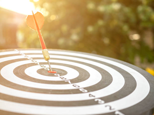 istock business targeting and winning goals business concepts. 1496701454