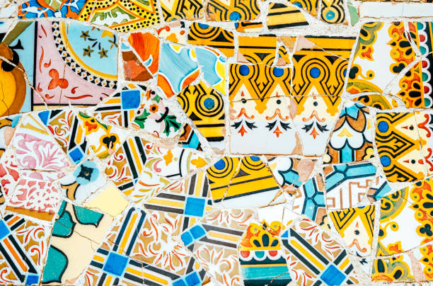 istock Colorful mosaic tiles background 1496701858