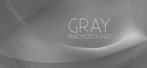 Vector illustration of Dark gray stylish background. Vector graphics