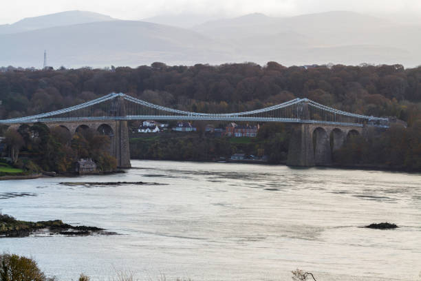 istock The Menai Bridge over the Menai Straits between Bangor and Anglesey. 1496708643