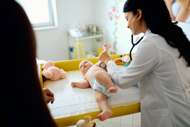 istock Baby health checkup! 1496720312