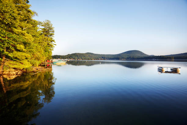 istock Early morning calm on the lake 1496722810