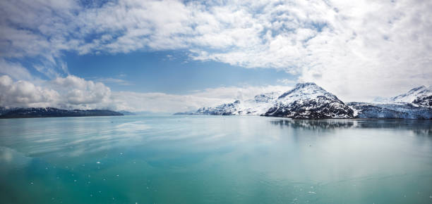 glacier bay - montana us glacier national park usa glacier imagens e fotografias de stock