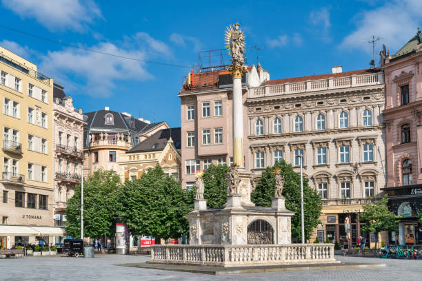 istock Brno, Czech Republic cityscape 1496727836