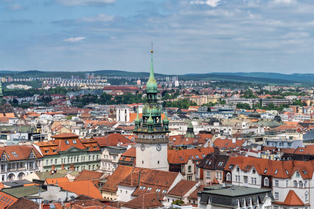 istock Brno, Czech Republic cityscape 1496732160