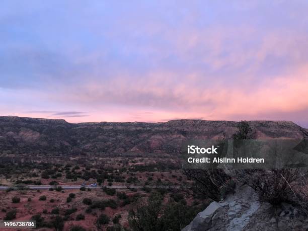 Canyon Sunset Stock Photo - Download Image Now - Palo Duro Canyon State Park, Sunset, Texas