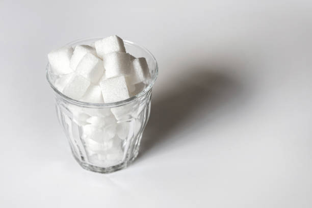 istock Full glass of sugar. 1496741172