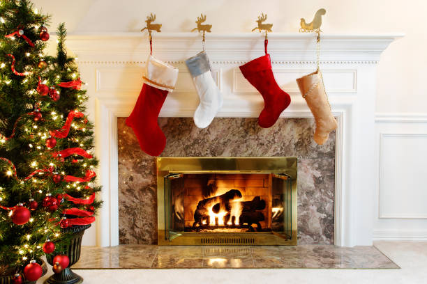 istock Stockings by the fire 1496742095