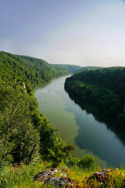 istock The Danube known by various names in other languages) is the second-longest river in Europe. It flows through much of Central and Southeastern Europe, from the Black Forest into the Black Sea. 1496750207