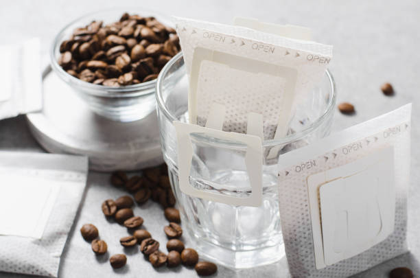 istock Drip Coffee Bags, Coffee Trend, Quick Way to Brew Ground Coffee 1496761677