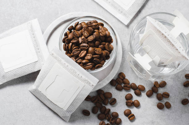 istock Drip Coffee Bags, Coffee Trend, Quick Way to Brew Ground Coffee 1496761935