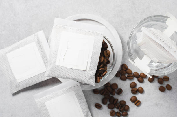 istock Drip Coffee Bags, Coffee Trend, Quick Way to Brew Ground Coffee 1496762150