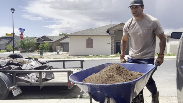 Hispanic Male Mexican American Homeowner Landscaping Yard Video Series