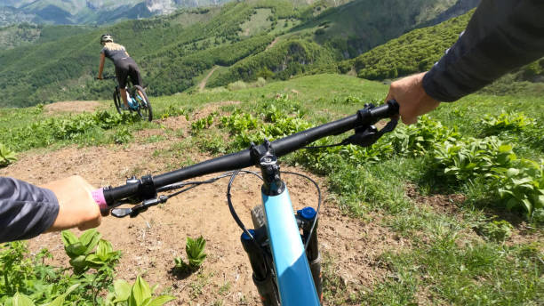 istock First person perspective on biking through alpine meadow 1496766159