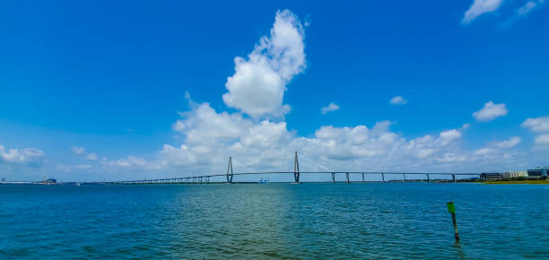 istock Charleston Harbor, South Carolina - Arthur Ravenel Jr Bridge 1496783728