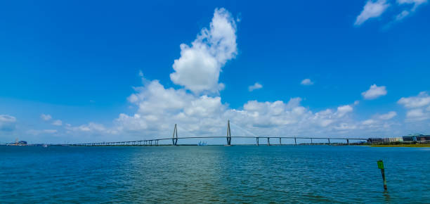 istock Charleston Harbor, South Carolina - Arthur Ravenel Jr Bridge 1496783733