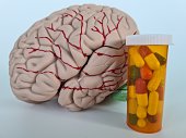 Nootropics use to improve memory and neural function smart drugs and cognitive enhancers conceptual idea