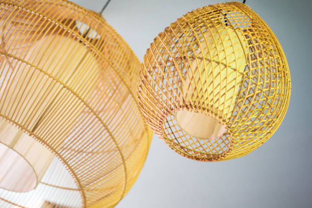 istock wooden chandelier light 1496797398