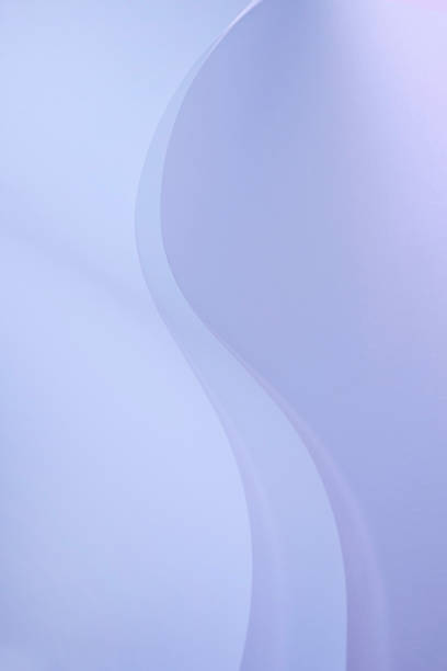 istock Elegant Curved Paper Synthesis Background 1496809457