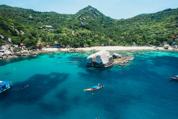 istock Beach and sea at Koh Tao, Thailand 1496823874