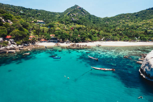 istock Beach and sea at Koh Tao, Thailand 1496823917