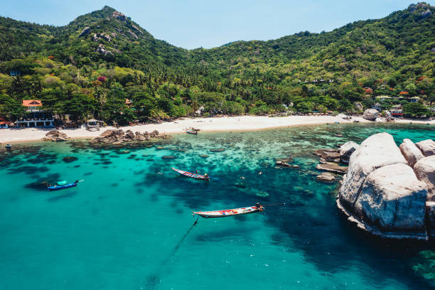 istock Beach and sea at Koh Tao, Thailand 1496823983