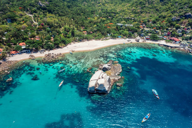 istock Beach and sea at Koh Tao, Thailand 1496829768