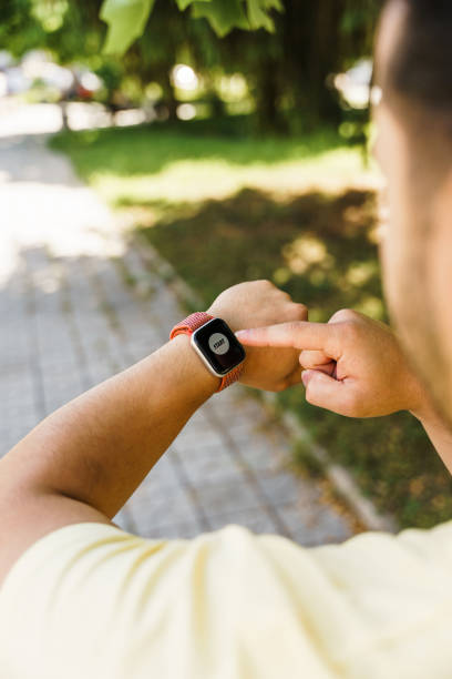istock Running with Phone and Smart Watch 1496836644