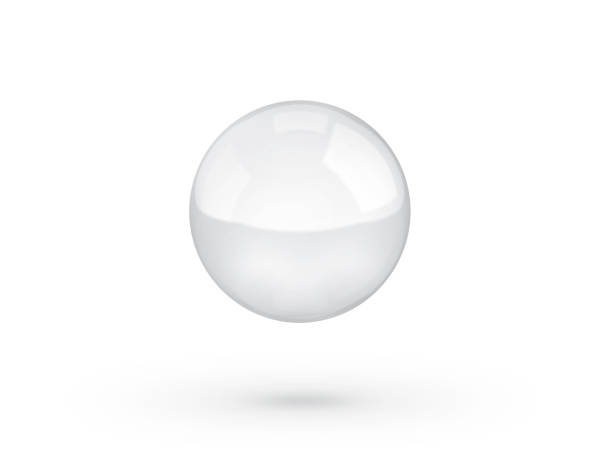 istock transparent crystal glass marble ball on white background 1496836651
