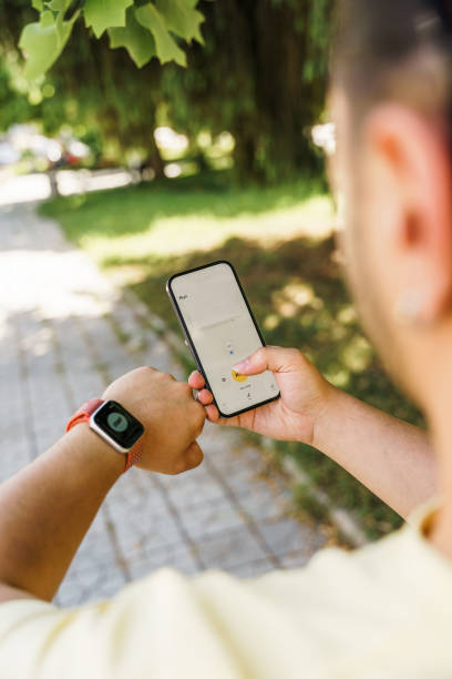 istock Running with Phone and Smart Watch 1496836696