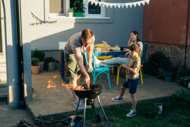 istock family barbecue at home backyard 1496839670