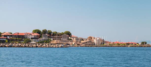 istock Nessebar old town, panoramic coastal landscape on a sunny day 1496848567