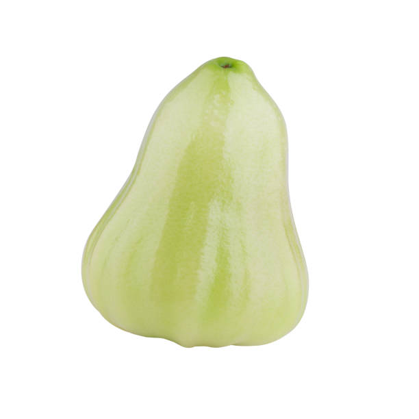 istock green rose apple isolated on a white background. 1496852938