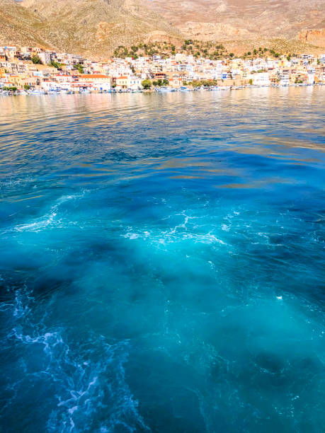 Kalymnos island, Greece from the sea
