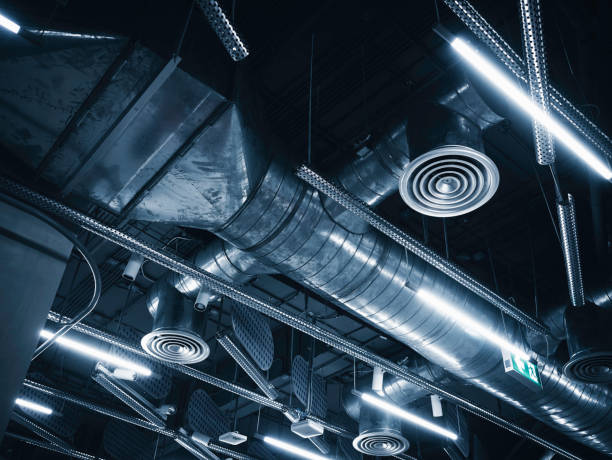 Air conditioner ventilation installation system indoor Building
