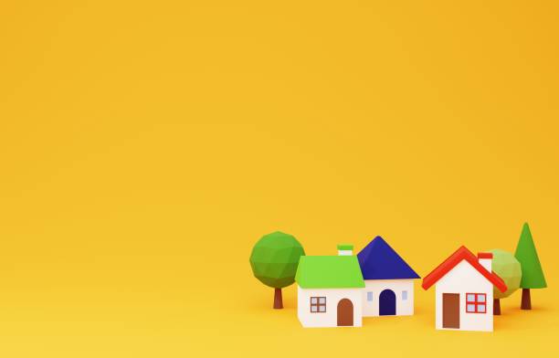 istock 3d image of a cute little house 1496864072