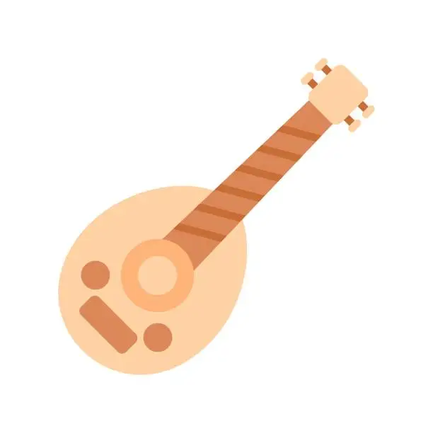 Vector illustration of Oud Icon