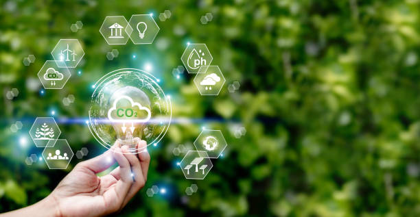 istock CO2, Carbon Dioxide Emission Reduction Concept, Sustainable Environmental Development 1496869072