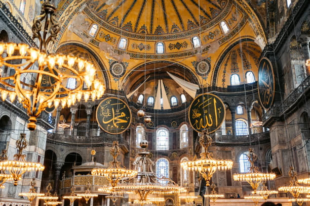 istock Inside Of Hagia Sofia In Istanbul 1496878118